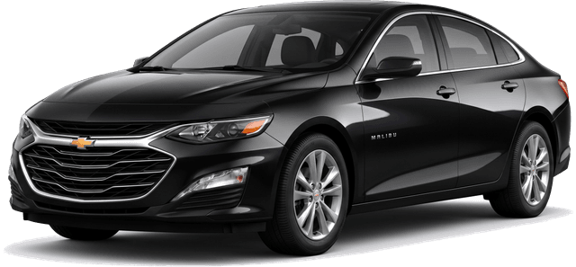 Black Chevrolet Malibu sedan