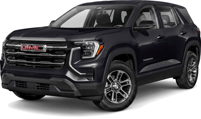 Black GMC Terrain SUV